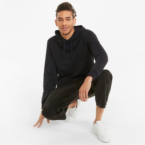 Puma MODERN BASICS TR herre hættetrøje sort 58934801 r L