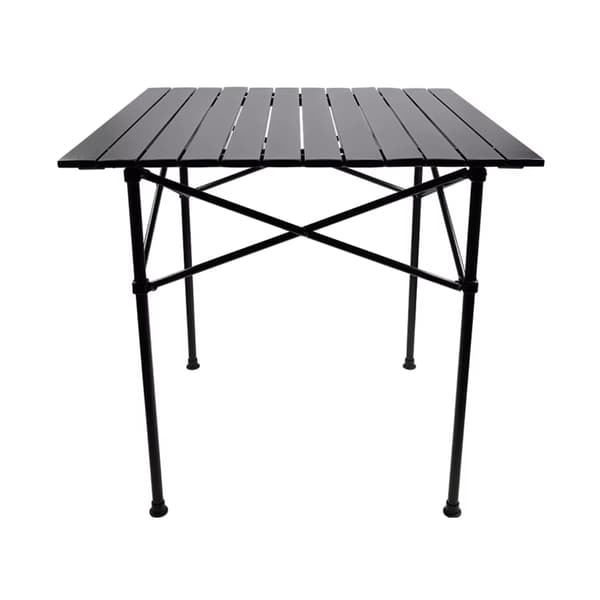 OFFLANDER foldbart aluminium campingbord 70 x 70 CM