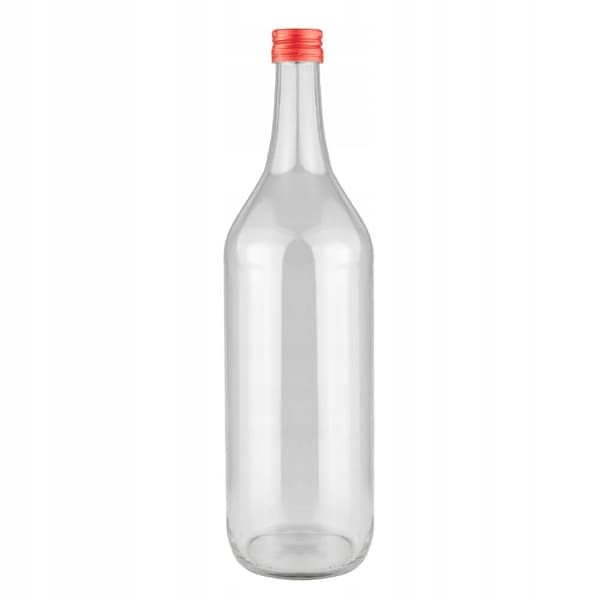 25x MONOPOL 1L glasflaskor + kork för alkohol och juice