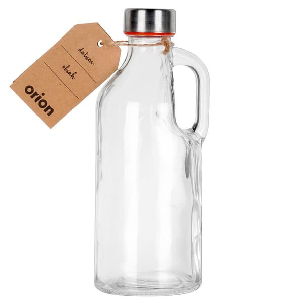 Lasipullo kahvalla 550 ml