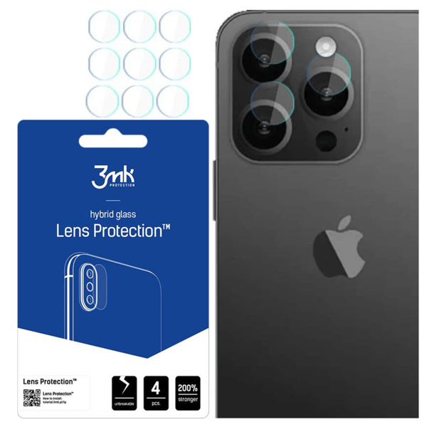 Apple iPhone 15 Pro - 3mk linssinsuoja
