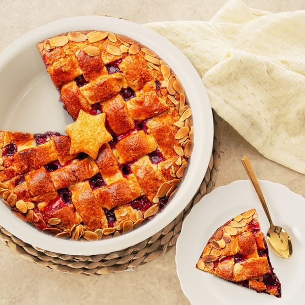 Porcelæns desserttallerken MONA 19,5 cm