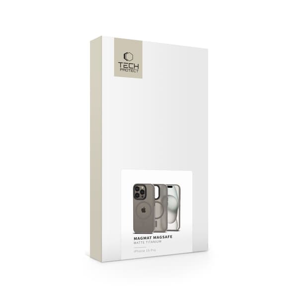 TECH-PROTECT MAGMAT MAGSAFE IPHONE 15 PRO MATTT TITAN