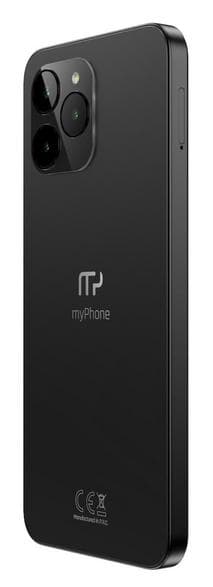 Smartphone MYPHONE N23 6/128GB Sort (Cosmic Black)