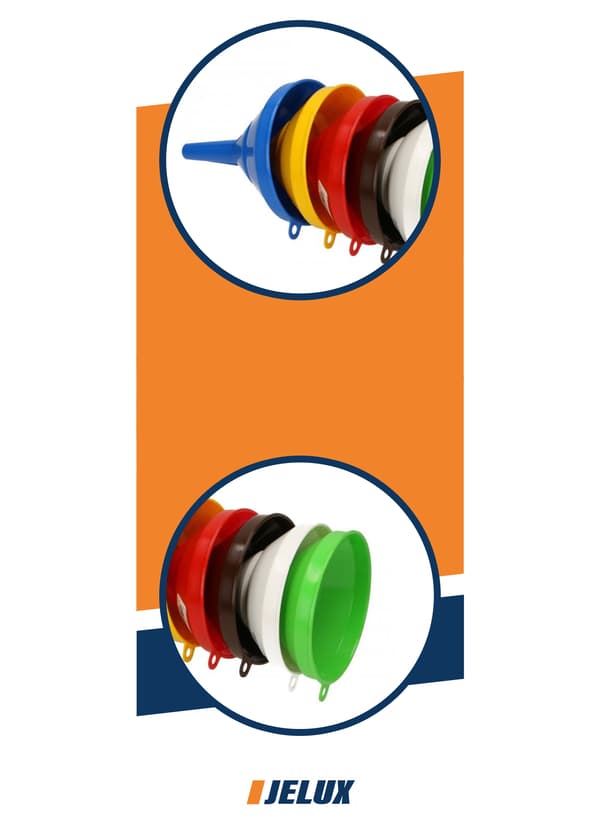 Plastiktragt 15 cm