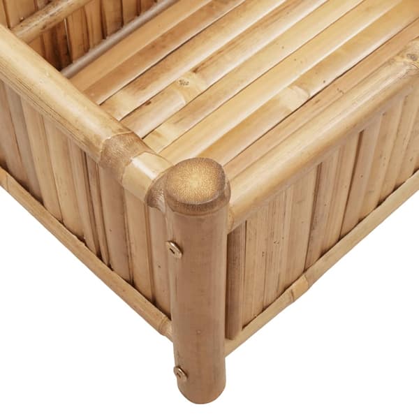 vidaXL Blomkruka, 50x30x25 cm, Bambu