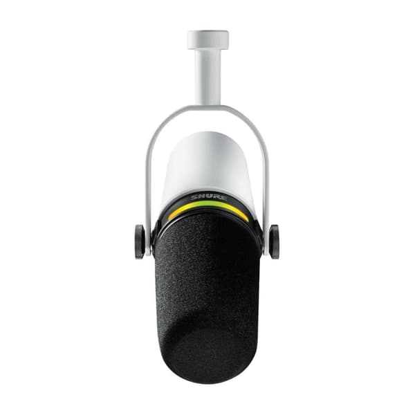 Shure MV7-W - Mikrofoni XLR/USB-C Valkoinen