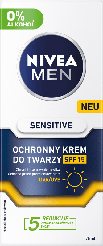 NIVEA SENSITIVE ansiktskräm SPF15