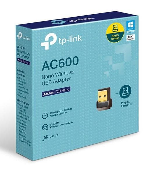 TP-LINK Archer T2U Nano trådløs netværksadapter