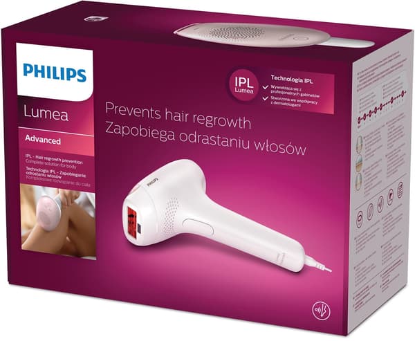 Philips Lumea Advanced SC 1994/00 IPL-epilator, rosa/vit