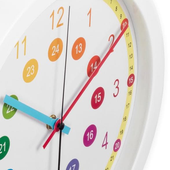 HAMA Easy Learning Vægur Børne 30 cm Farverig