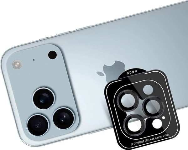 Apple iPhone 17 Pro / 17 Pro Max - 3mk linssinsuoja Pro musta