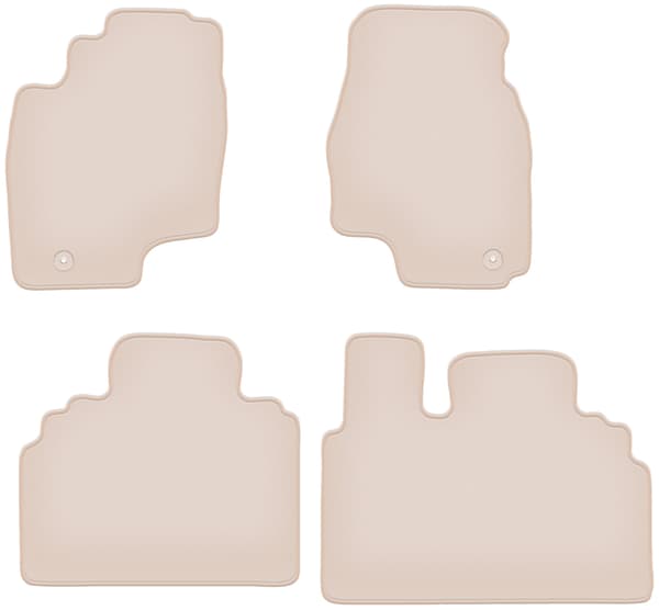 bilmåtter premium beige til Toyota Previa II minivan 2000-2005