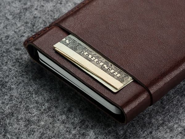 GOBI-lompakko kasviparkitusta nahasta, Nomad Brown