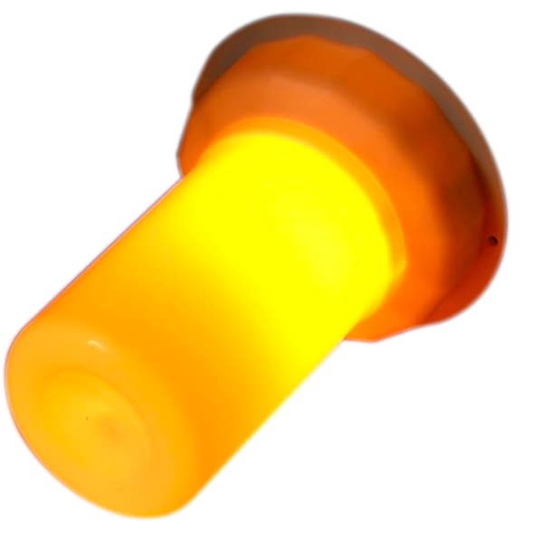 LED-LJUSINSATS LED-LYKTA LIFE ELDEFFEKTTIMER 6 TIMMAR