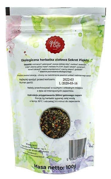 Irtotee luomu 100g Kauneuden Salaisuus