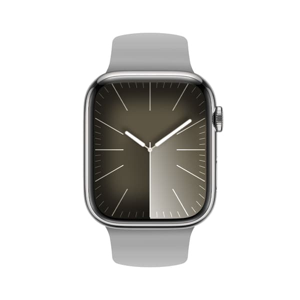 Crong Liquid - Apple Watch -ranneke 44/45/46/49 mm (Harmaa)