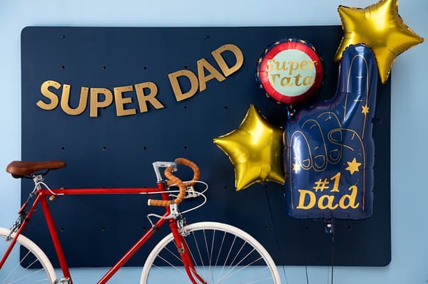 Super Dad folieballon, 45 cm, 1 stk.