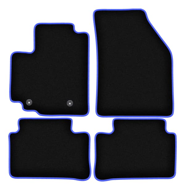 Bilmåtter CARLUX-BLUE til Opel Agila B hatchback (2008-2014)
