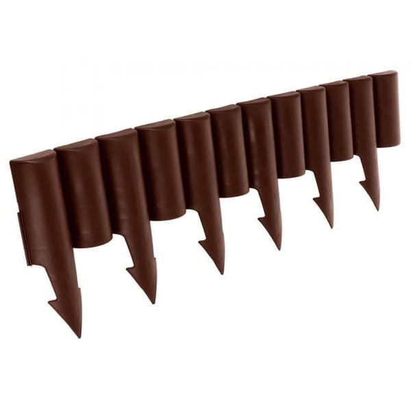Brun trädgårdspalissad 25 cm