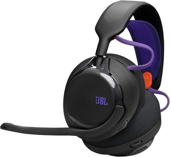 JBL Quantum 650 trådløse gaminghovedtelefoner sort og lilla