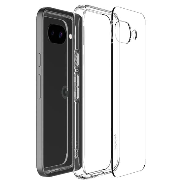 Spigen Ultra Hybrid - Etui til Google Pixel 9a (Krystalklar)