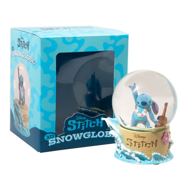 Disney Stitch - Snöglob i glas i presentask