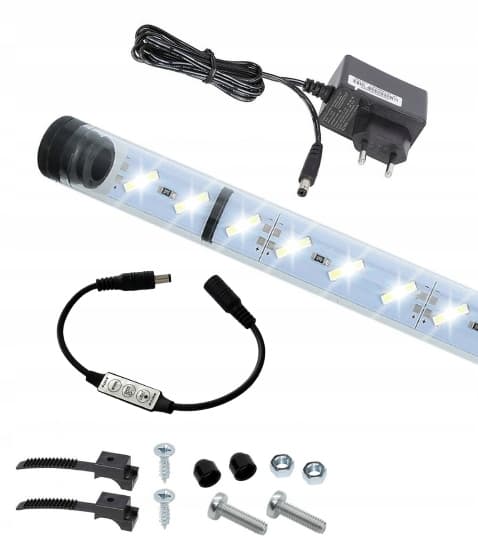 LED-lysrör 40cm SMD 8520 akvarium + KONTROLL