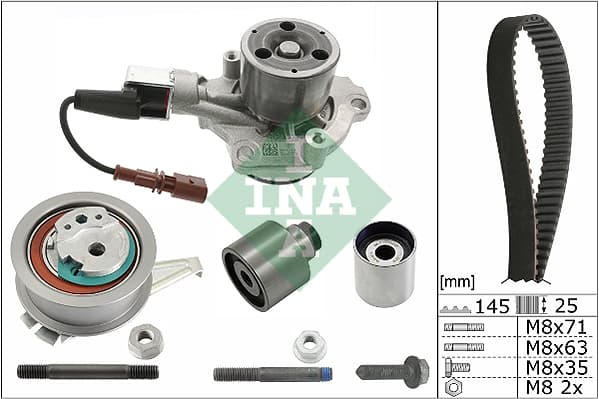 VATTENPUMP KAMDREMSSAT 530065030 INA