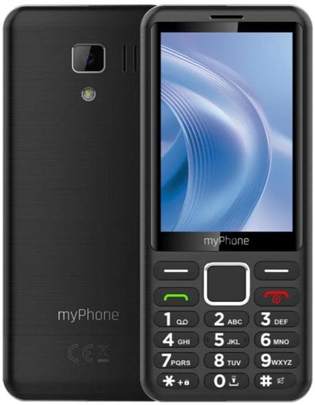 HAMMER 3510 LTE Sort Mobiltelefon