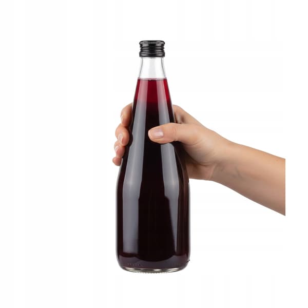 10x Glasflaska KROPLA 700ML för JUICE SIRAP VODKA BRÖLLOPSPRESENT 0,7L