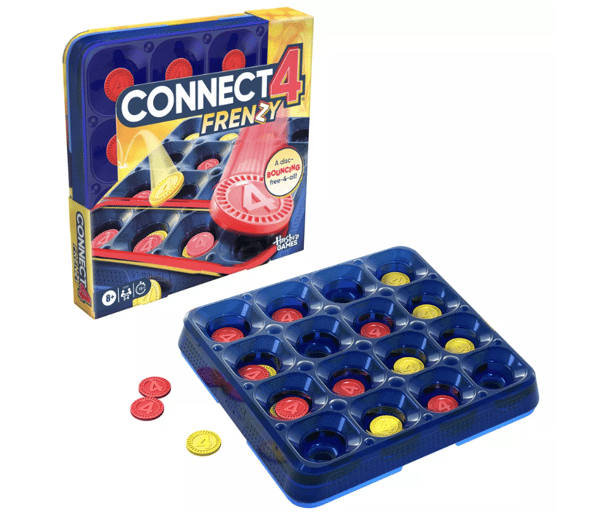 Hasbro Connect 4 Frenzy Puslespil Engelsk Version - G2782