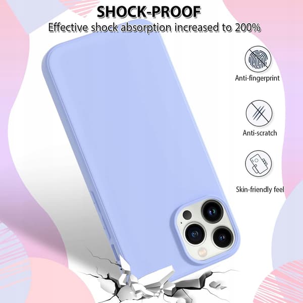 SILIKONIKUORET IPHONE 13 PRO MAXILLE 9 KPL