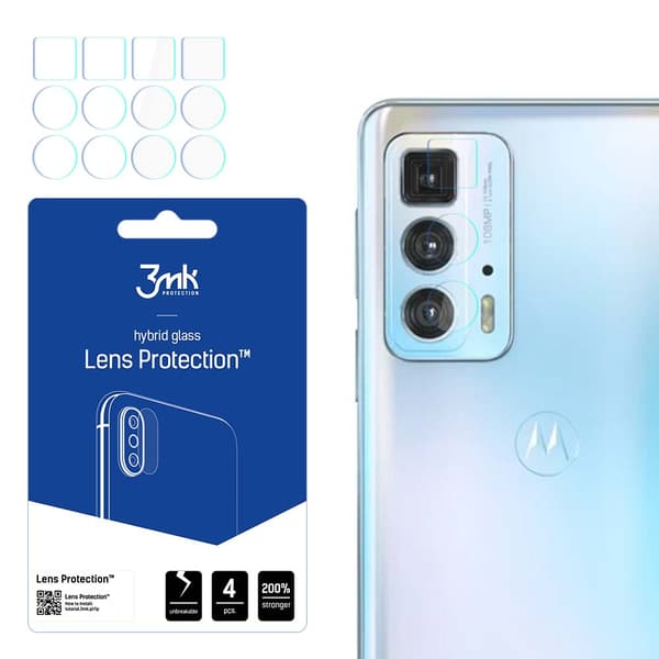 Motorola Edge 20 Pro - 3mk linssinsuoja