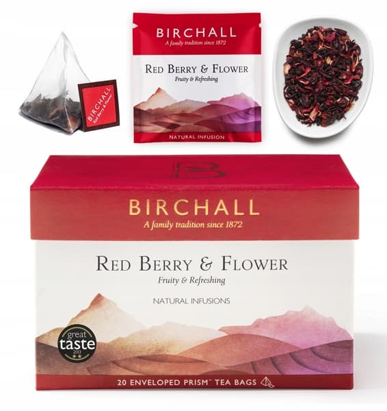 Te ENV PRISM Rød Bær & Blomst -20 Birchall