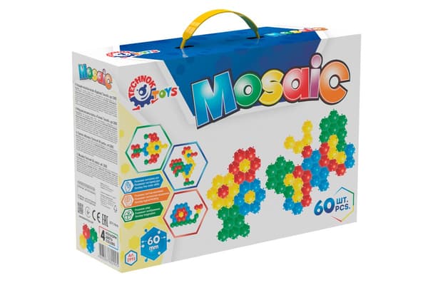 UA TechnoK Mosaic 60 delar art. 2995
