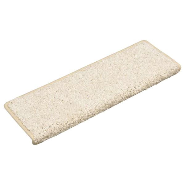 vidaXL trappemåtter 30 stk. 65x21x4 cm hvide
