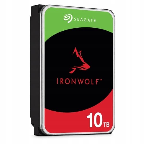Seagate NAS IronWolf 10TB 3,5" harddisk, 7200 o/min, SATA