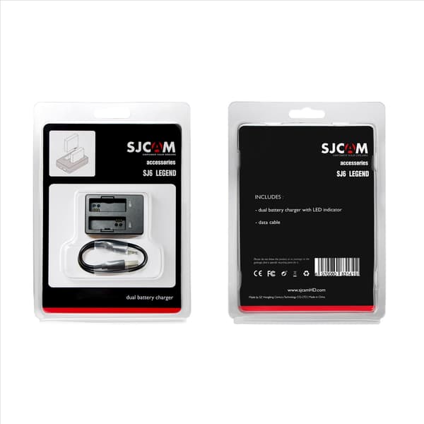 SJCAM SJ6 LEGEND DUAL Dobbelt oplader