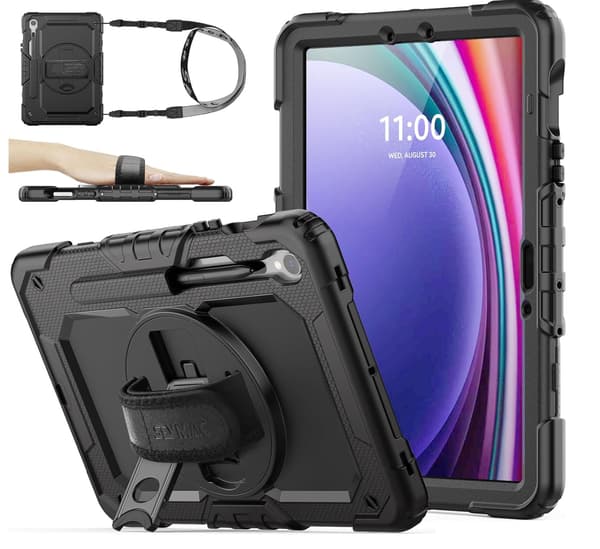 Pansret cover til Samsung Galaxy TAB S9 FE plus FE+ 12.4 X610 X616