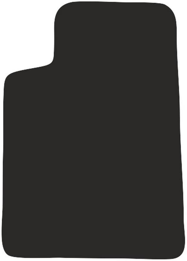 polyamid førermåtte med gummibagside til Citroen C6 sedan 2005-2012