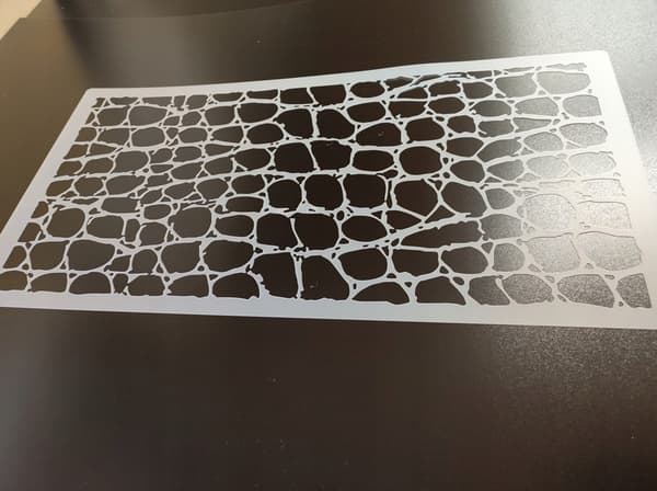 Gipsmodell 92 cm Arkitektonisk betongputs