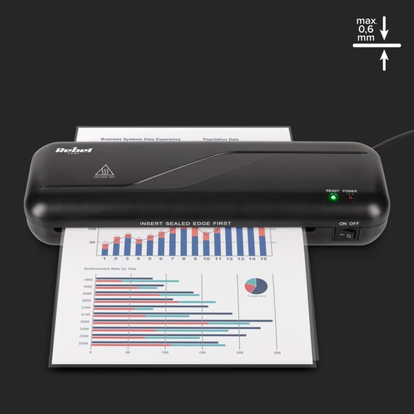 Rebel A4 laminering laminatormaskine