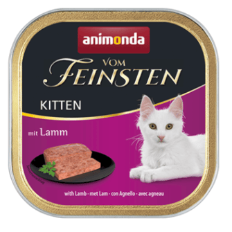 Animonda Vom Feinsten lammvåtfoder för kattungar 32x100g