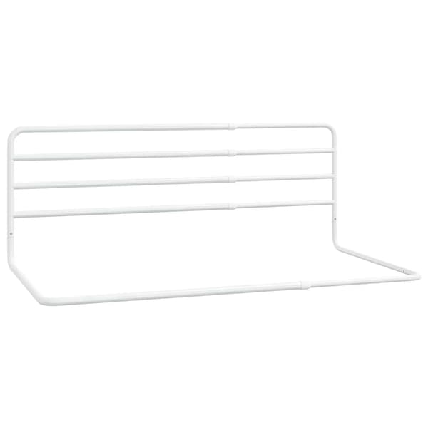 vidaXL Sengehest Hvid (76-137)x55 Jern
