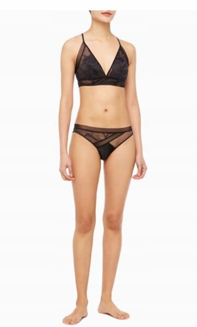 CALVIN KLEIN DAME-BH SORT SOFT L 2A1F1_B* TIA