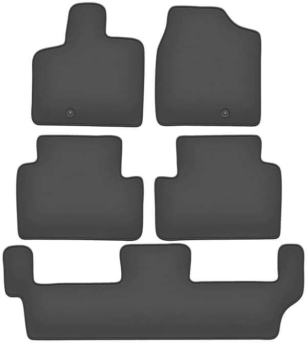 Premium bilmåtter til: Dodge Caravan IV 7 personer (2008-2016)