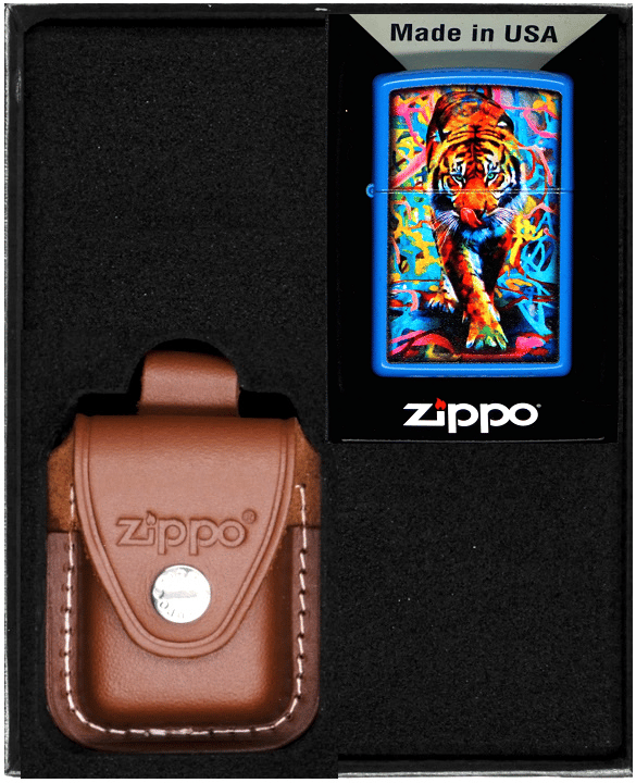 ZIPPO TIGER Lighter Gavesæt nr. 4