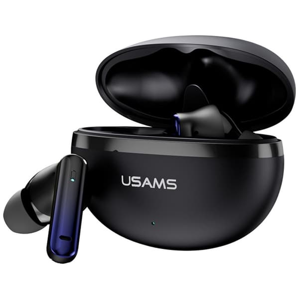 USAMS Echo E02 TWS ANC+ENC Trådløse Bluetooth Hovedtelefoner Sort