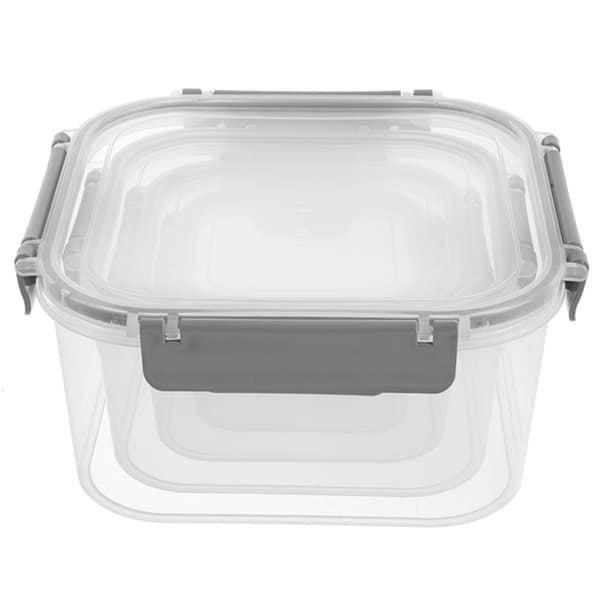 Matförvaringsbehållare med lock och tätning 4-pack